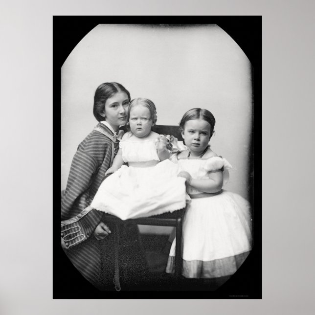 Mor & Children, Gertrude Hubbard Daguerreotype Poster (Framsidan)