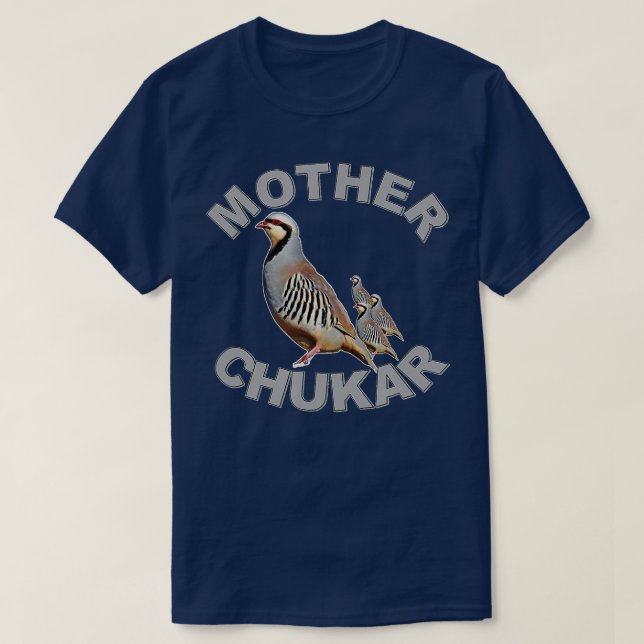 Mor Chukar Funny Upland Game Hunting  T Shirt (Design framsida)