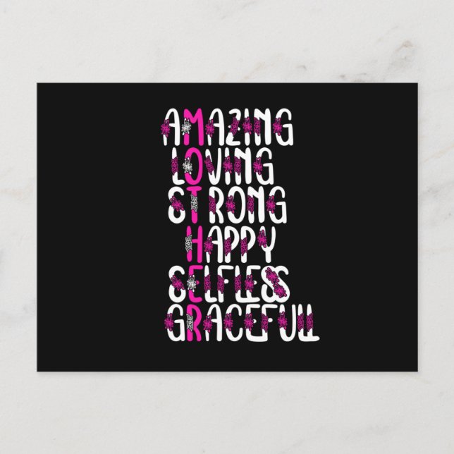 Mor citat: Fantastisk Mor | MORS DAG Vykort (Framsida)