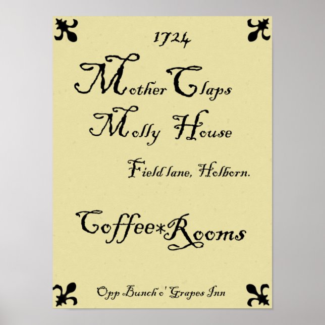 Mor Claps Molly House Poster (Framsidan)