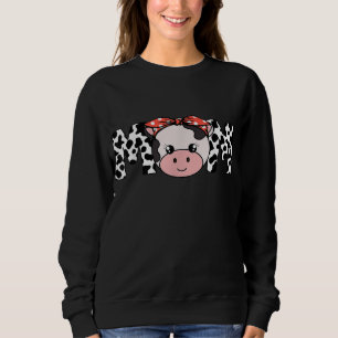 Mor Cow Mamma Farming Birthday Funny Family Match T Shirt