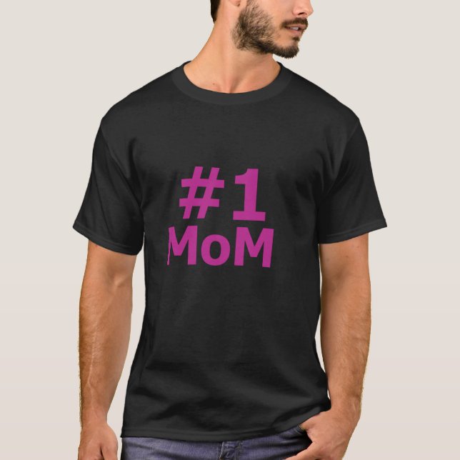 Mor dag 1 Mamma T Shirt (Framsida)