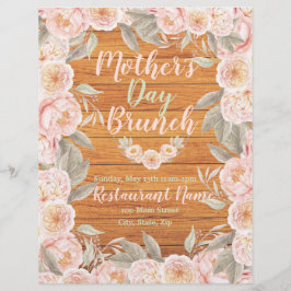 Mor dag Brunch Reklamblad