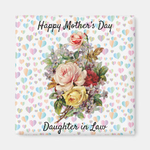 Mor Dag Design Blommigt Elegant Magnet