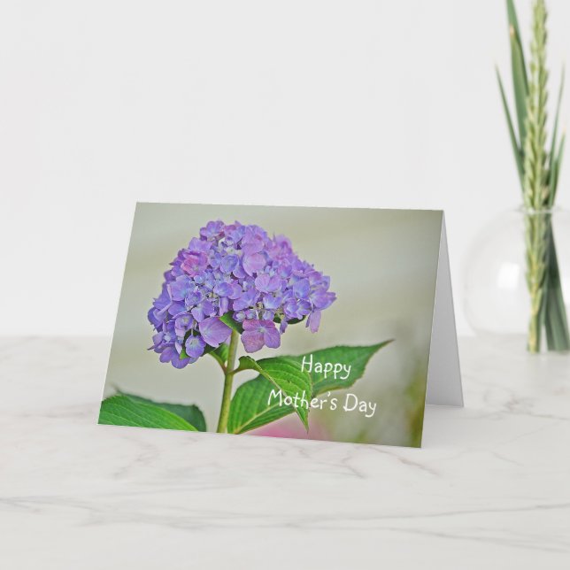 Mor dag Hydrangea Kort (Framsida)