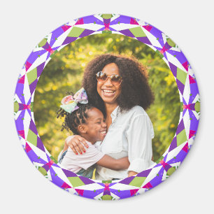 Mor dag Mamma Mamma Flicka Boy Photo Gift Magnet