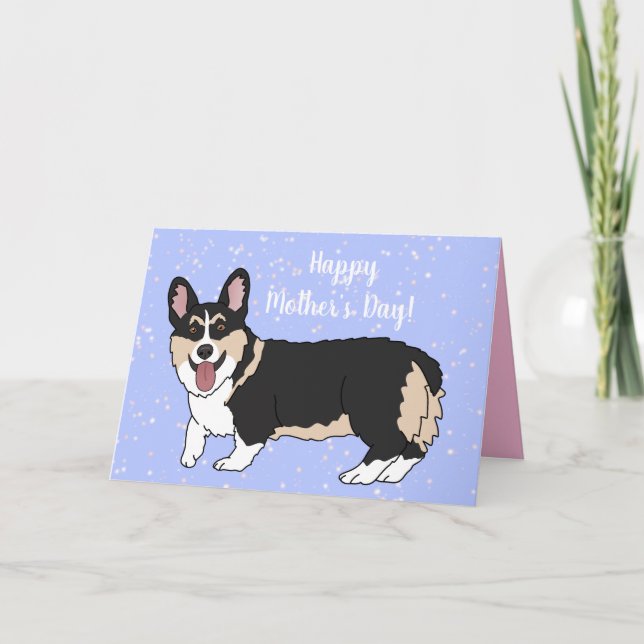 Mor dag Pembroke Welsh Corgi Kort (Framsida)