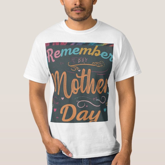 mor dag teehirt t shirt (Framsida)