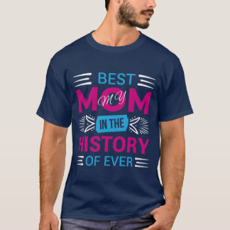 Mor-dagars formgivningsfamilj t shirt