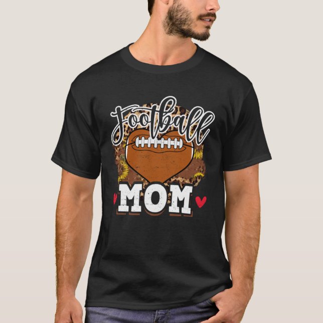 Mor-dagen för fotbollsdagen Mamma Mamma Mamma Life T Shirt (Framsida)