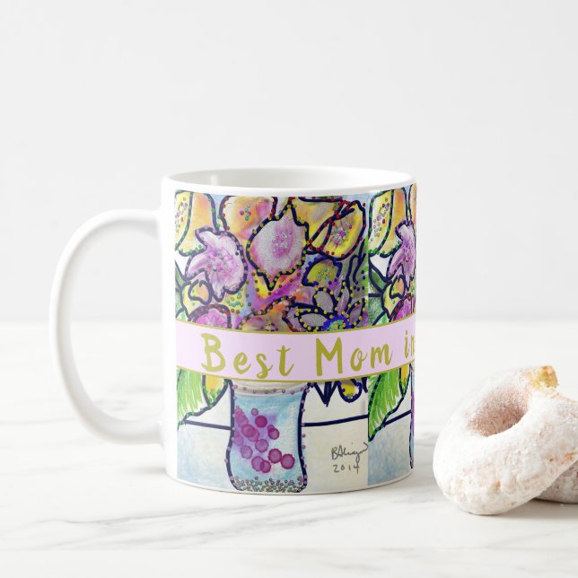 Mor-dagen, livet i Kärlek anpassar kaffet Mugg (Med munk)