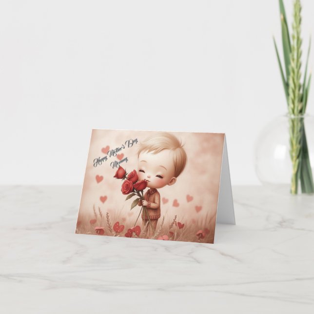 Mor-dagen Mamma Kort (Framsida)