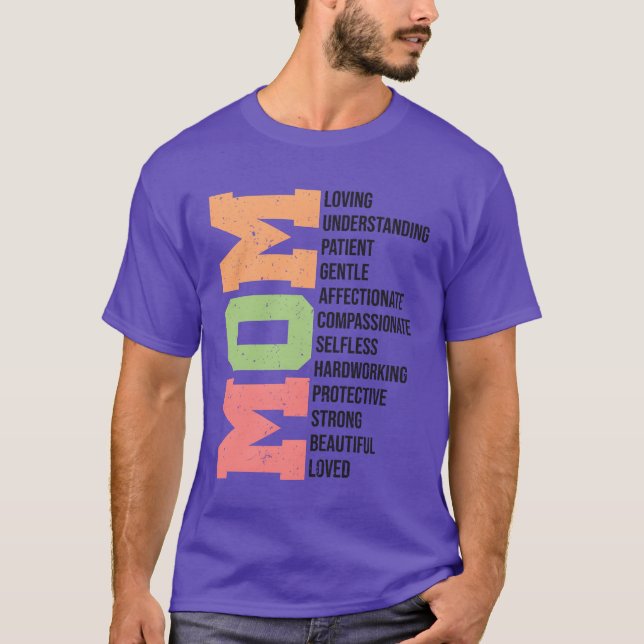 Mor-dagretro T Shirt (Framsida)
