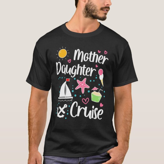Mor DaughCruise Resa 2022 Frakt Vår Summe T Shirt (Framsida)