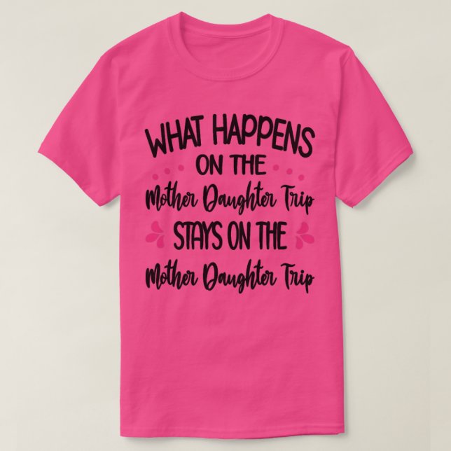 Mor Daughn Resa Vacation Travel Family Vacay T Shirt (Design framsida)