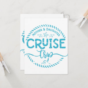 Mor DDotter Cruise Resa Inbjudningar