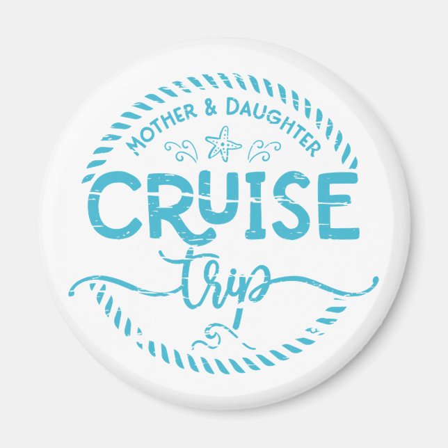 Mor DDotter Cruise Resa Magnet (Framsidan)