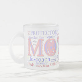 MOR: De många rollerna mor-Mugg Frostad Glasmugg