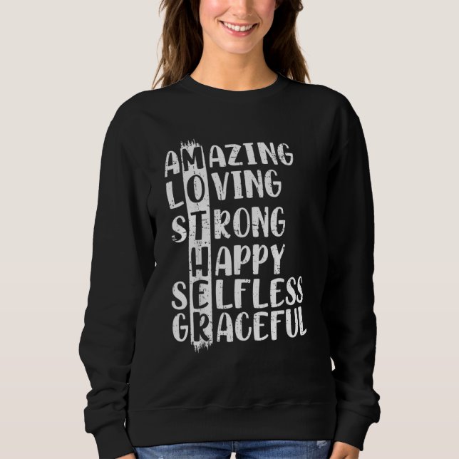 Mor Definition Fantastisk Loving Strong Lycklig Mo T Shirt (Framsida)