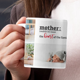 Mor-definitionscentret för foto 5 kaffemugg
