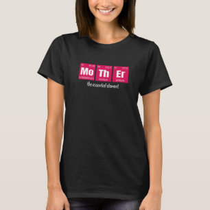 Mor det viktigaste vetenskapliga Mamman Inslag T Shirt