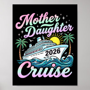 Mor-dotter-kryssning 2026 familjekryssning poster