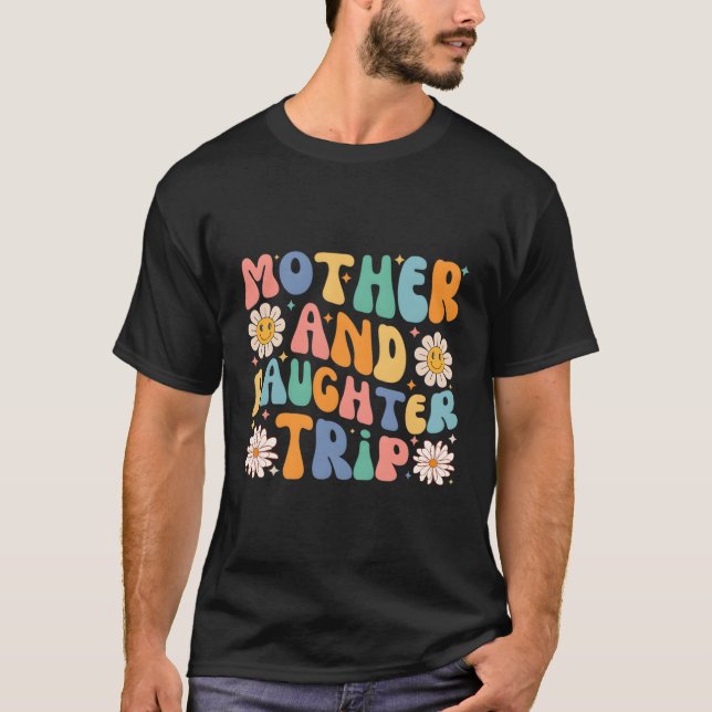 Mor Dotter Resa 2023 Vacation Mamma Dotter Tr T Shirt (Framsida)