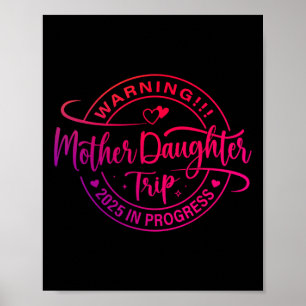 Mor Dotter Resa 2025, Mamma, dottervaccinering Tr Poster