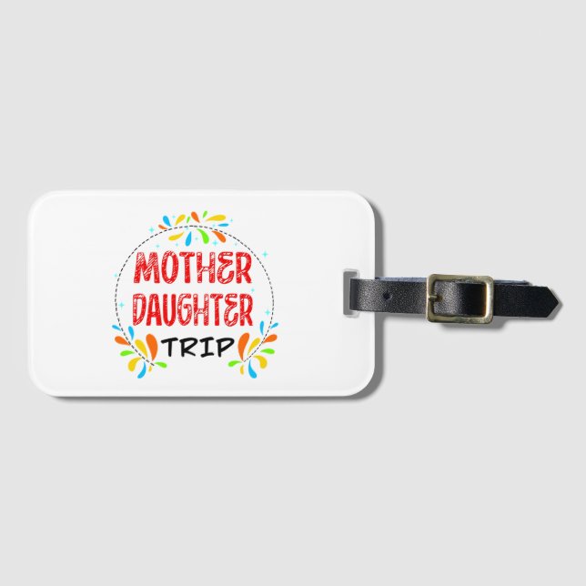 Mor Dotter Resa, Mamma Dotter Vacation Bagagebricka (Framsida horisontal)