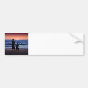 Mor Dotter Sunset Bildekal