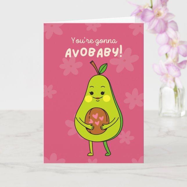 Mor: Du ska avo-baby Kort (Orkide)