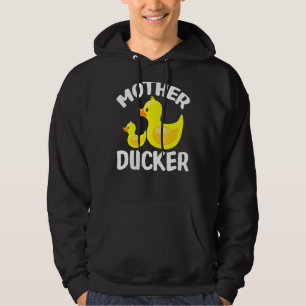 Mor Ducker Funny Mor S-dagen för Anka Älskare Hoodie