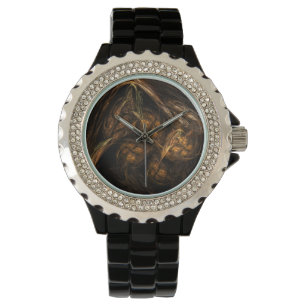 Mor Earth Abstrakt Art Armbandsur