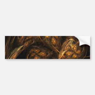 Mor Earth Abstrakt Art Bumper Sticker Bildekal