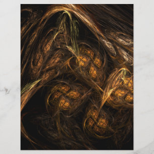 Mor Earth Abstrakt Art Flyer