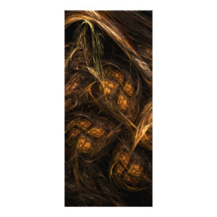Mor Earth Abstrakt Art Rack Card Reklamkort