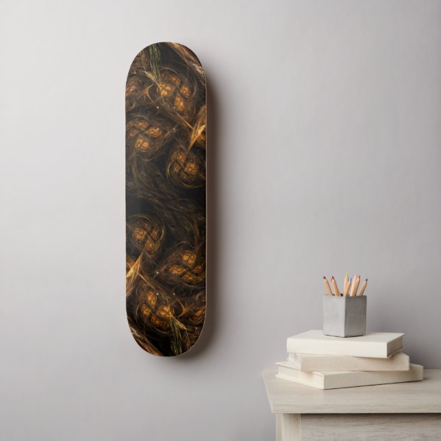 Mor Earth Abstrakt Art Skateboard (Väggkonst)