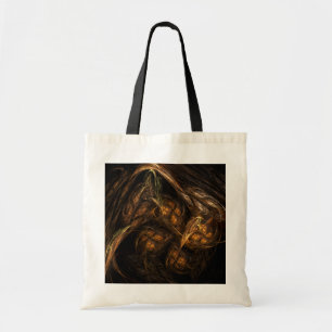 Mor Earth Abstrakt Art Tote Bag Tygkasse