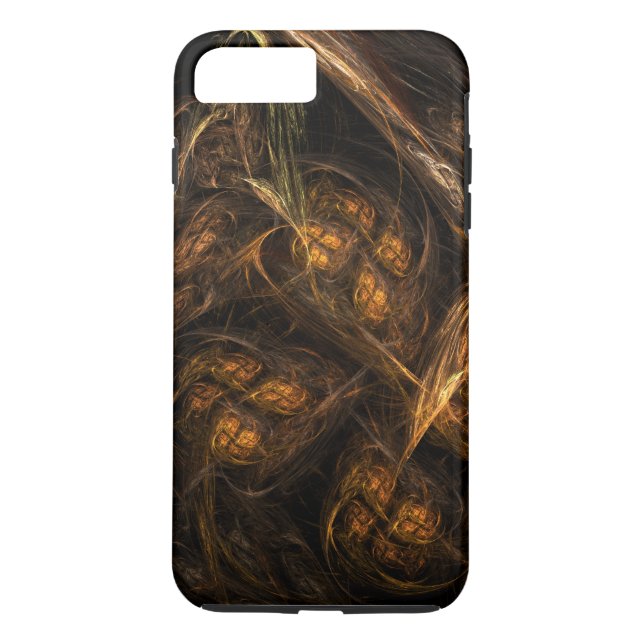 Mor Earth Abstrakt Art Tuff  Case-Mate iPhone Skal (Baksida)