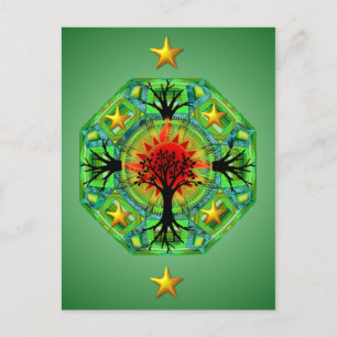 Mor Earth Postcard Vykort
