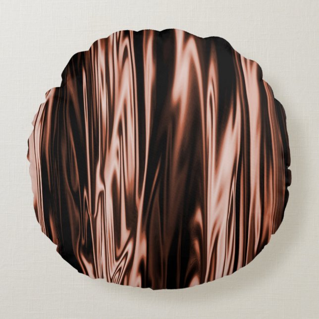 Mor Earth Satin..... Rund Kudde (Framsidan)