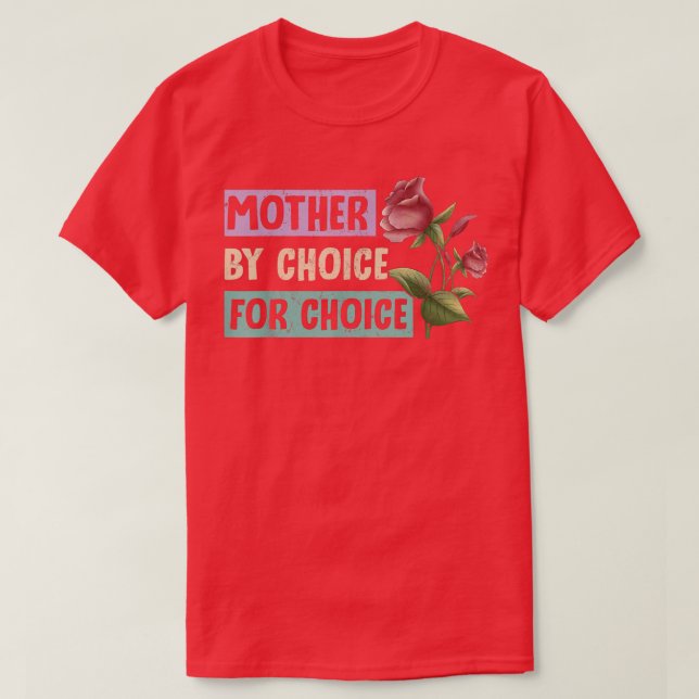 Mor efter val för val av kvinnliga Höger T Shirt (Design framsida)