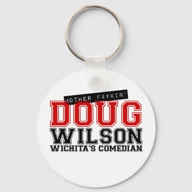 Mor F$#kin Doug Keychain Nyckelring (Framsida)