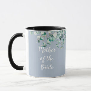 Mor Far i Bride Personlig Dusty Blue Mugg