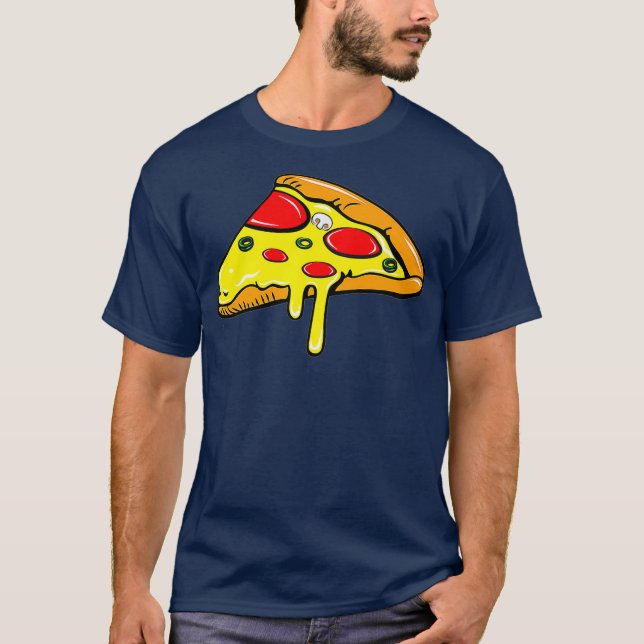 Mor Far Son Dotter Pizza Segce Matching T Shirt (Framsida)