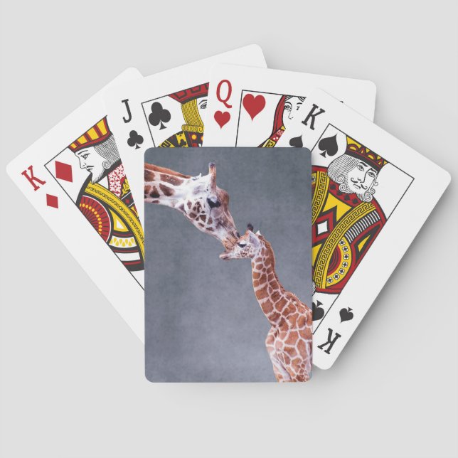 Mor för Getty bilder | & babygiraff Casinokort (Baksidan)