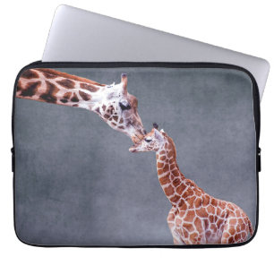 Mor för Getty bilder & babygiraff Laptop Sleeve