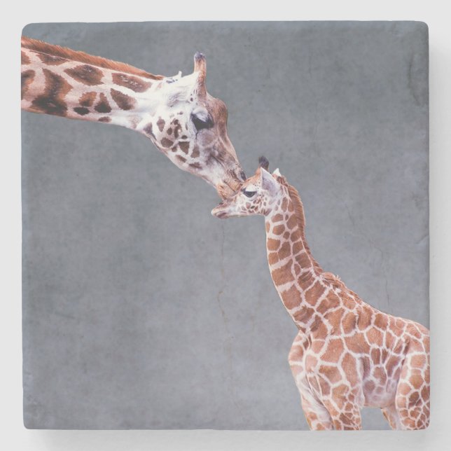 Mor för Getty bilder | & babygiraff Stenunderlägg (Framsidan)