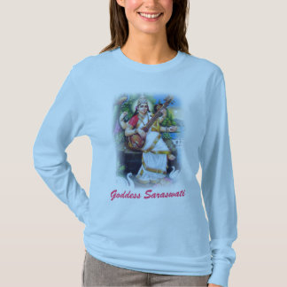 Mor för GUDINNA SARASWATI av Vedaen Tee Shirt