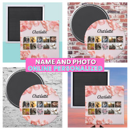 Mor Foto Collage Manus Best Mom Någonsin Magnet